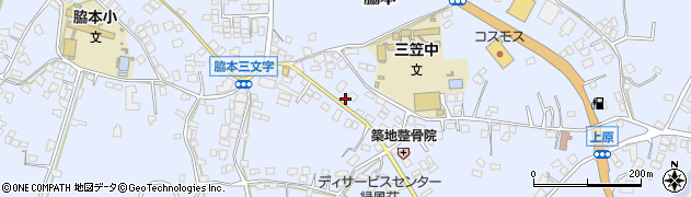 鹿児島県阿久根市脇本7859周辺の地図