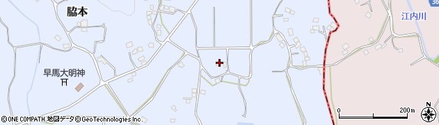 鹿児島県阿久根市脇本4325周辺の地図