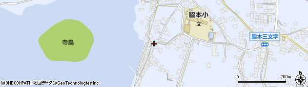 鹿児島県阿久根市脇本8207周辺の地図