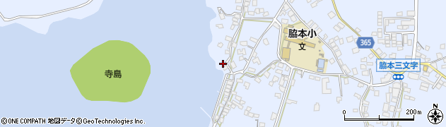 鹿児島県阿久根市脇本8233周辺の地図