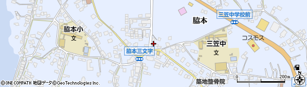 鹿児島県阿久根市脇本7816周辺の地図
