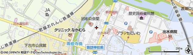 倉田京染店周辺の地図
