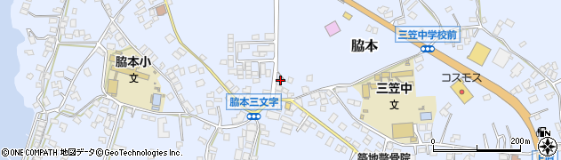 鹿児島県阿久根市脇本7678周辺の地図