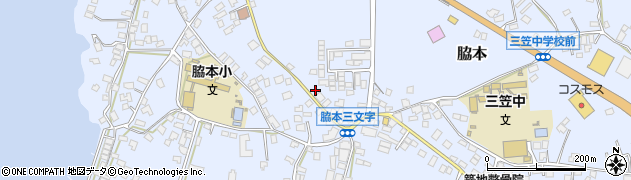 鹿児島県阿久根市脇本8008周辺の地図