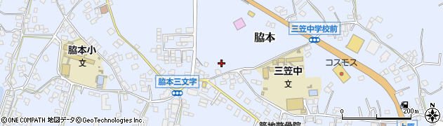 鹿児島県阿久根市脇本7776周辺の地図