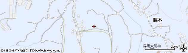 鹿児島県阿久根市脇本3492周辺の地図