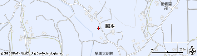 鹿児島県阿久根市脇本3841周辺の地図