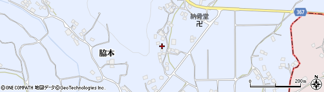 鹿児島県阿久根市脇本4379周辺の地図
