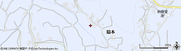 鹿児島県阿久根市脇本3830周辺の地図