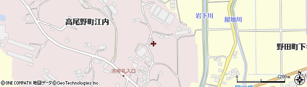鹿児島県出水市高尾野町江内76周辺の地図