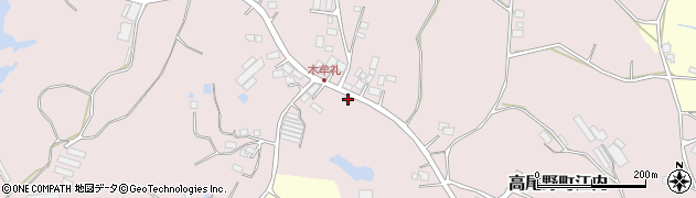 鹿児島県出水市高尾野町江内584周辺の地図