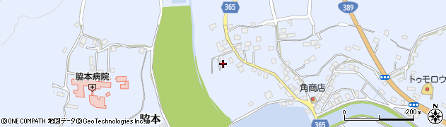 鹿児島県阿久根市脇本9002周辺の地図