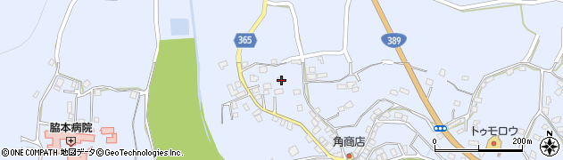 鹿児島県阿久根市脇本508周辺の地図