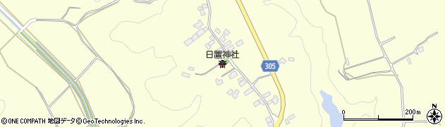 日置神社周辺の地図