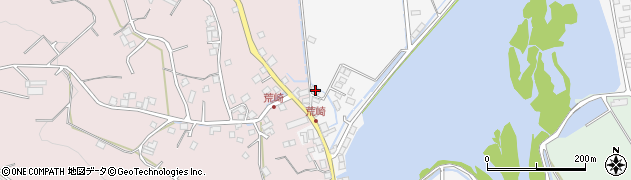 鹿児島県出水市荘2406周辺の地図