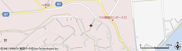 鹿児島県出水市高尾野町江内1412周辺の地図