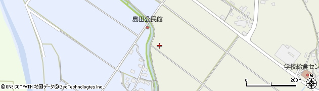 島田川周辺の地図