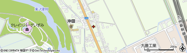 南九州マツダ出水店周辺の地図