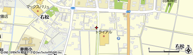 宮崎県西都市右松1963周辺の地図