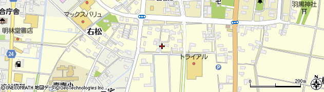 宮崎県西都市右松1959周辺の地図