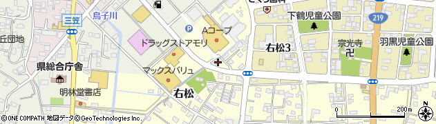 宮崎県西都市右松2122周辺の地図