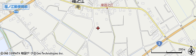鹿児島県出水市福ノ江町周辺の地図