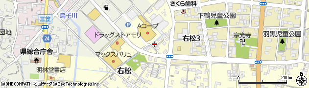 宮崎県西都市右松2114周辺の地図