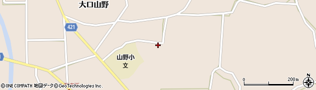 鹿児島県伊佐市大口山野4363周辺の地図