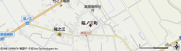鹿児島県出水市福ノ江町841周辺の地図
