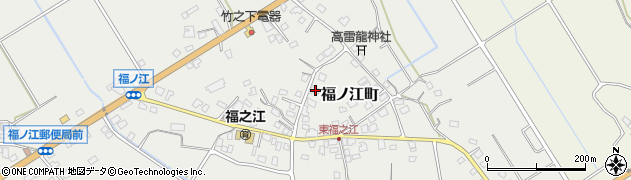 鹿児島県出水市福ノ江町819周辺の地図
