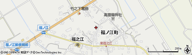 鹿児島県出水市福ノ江町780周辺の地図