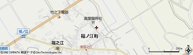 鹿児島県出水市福ノ江町645周辺の地図