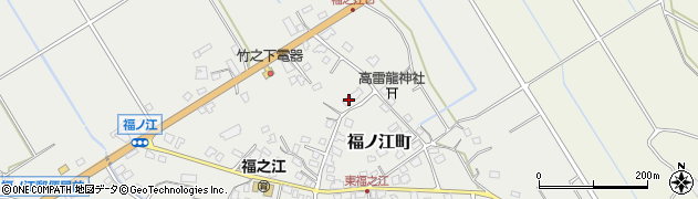 鹿児島県出水市福ノ江町702周辺の地図