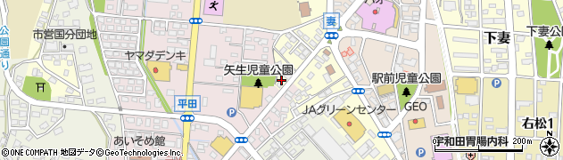 宮崎県西都市右松1097周辺の地図