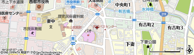 宮崎県西都市小野崎町周辺の地図