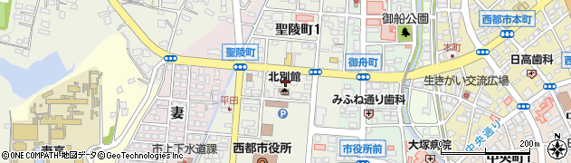 宮崎県西都市聖陵町周辺の地図
