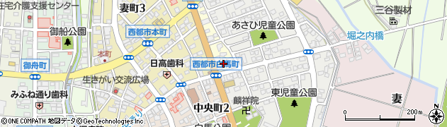 宮崎県西都市水流崎町22周辺の地図