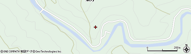 宮崎県小林市東方（木浦木）周辺の地図