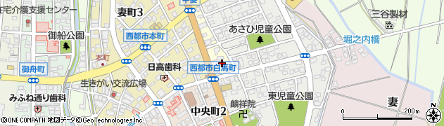 宮崎県西都市水流崎町19周辺の地図