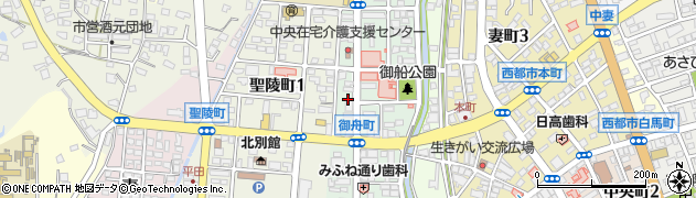 宮崎タクシー　西都営業所周辺の地図