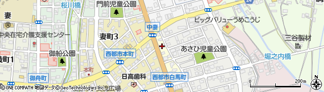 宮崎県西都市水流崎町9周辺の地図