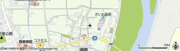 宮崎県西都市調殿1348周辺の地図