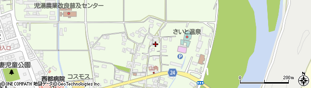 宮崎県西都市調殿1346周辺の地図