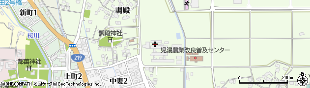宮崎県西都市調殿864周辺の地図