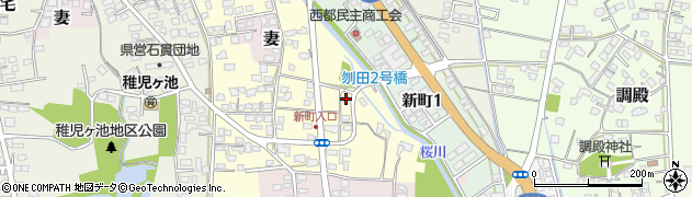 宮崎県西都市右松2934周辺の地図