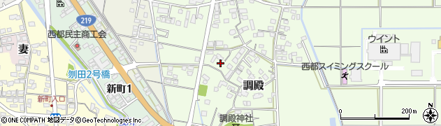 宮崎県西都市調殿361周辺の地図