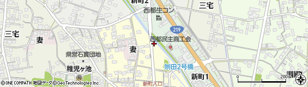 宮崎県西都市右松2913周辺の地図
