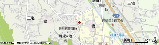宮崎県西都市右松2993周辺の地図