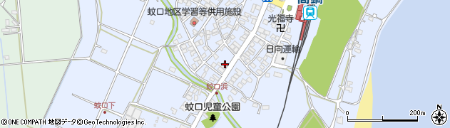 宮崎県児湯郡高鍋町蚊口浦30-4周辺の地図