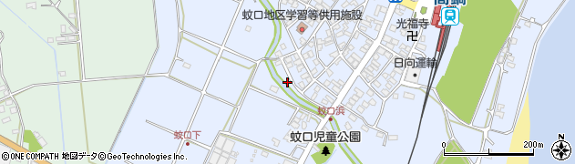 宮崎県児湯郡高鍋町蚊口浦37周辺の地図